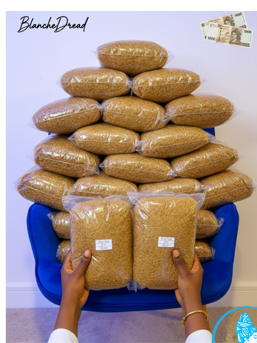 Boules de mèche Dreadlocks Premium